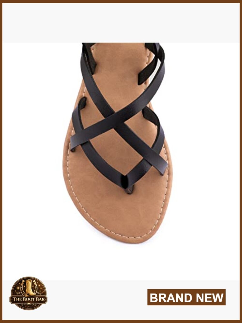 Women's Gladiator Flat Sandals Fisherman Strappy Sandals - Picture 6 of 7